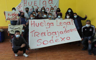 FMC va en apoyo del sindicato de Trabajadores SODEXO El Peñón que inician Huelga Legal